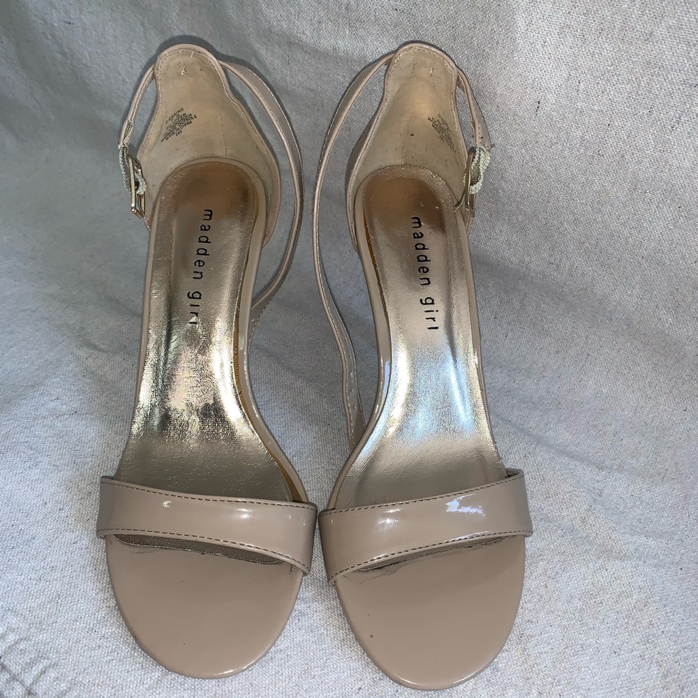 Madden Girl Beige Low Heels